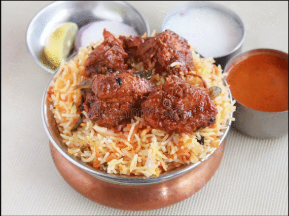 Chilli Chicken Biryani - Image 3