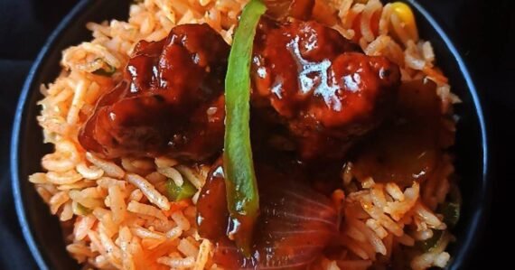 Chilli Chicken Rice