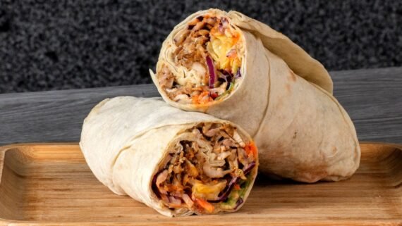 Egg Veg Shawarma - Image 2