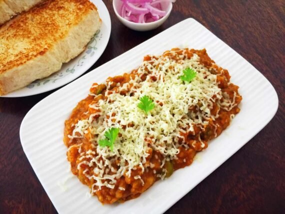 Cheese Pav Bhaji 2 PCs - Image 4