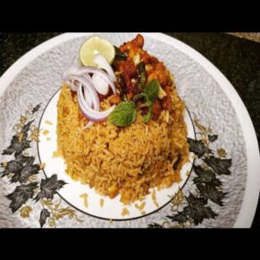 Egg Gobi Fried Rice