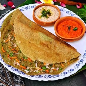 Pesara Onion Dosa